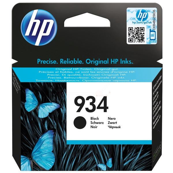 Original HP C2P19AE / 934 Tintenpatrone schwarz, 400 Seiten, Inhalt 10 ml