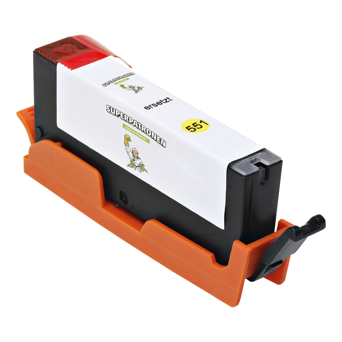 Kompatibel für Canon 6511B001 / CLI-551 Y Tintenpatrone gelb, 810 Seiten, Inhalt 9 ml