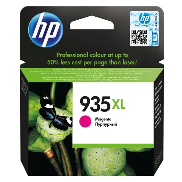 Original HP C2P25AE / 935XL Tintenpatrone magenta High-Capacity, 825 Seiten, Inhalt 9,5 ml