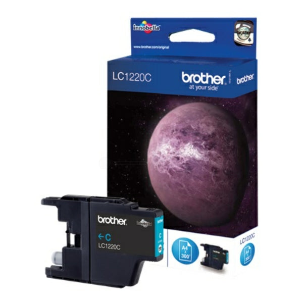 Original Brother LC-1220C Tintenpatrone cyan, 300 Seiten