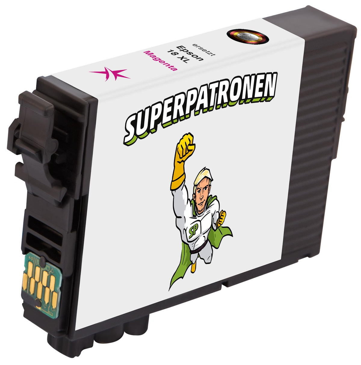 Kompatibel für Epson C13T18134010 / 18XL Tintenpatrone magenta, 450 Seiten, Inhalt 8 ml
