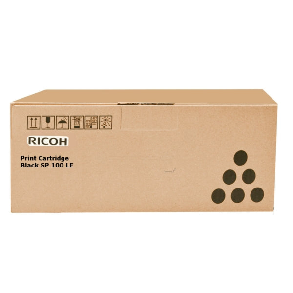 Original Ricoh 407166 / TYPE SP 100 LE Tonerkartusche schwarz, 1.200 Seiten