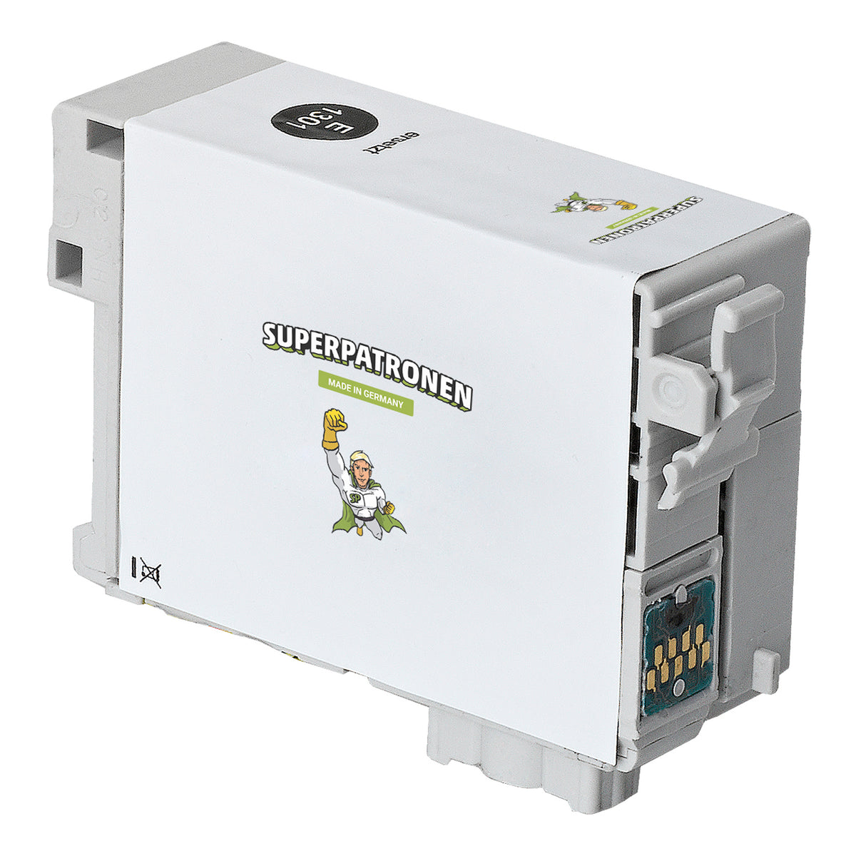 Kompatibel für Epson C13T13014010 / T1301 Tintenpatrone schwarz XL, 945 Seiten, Inhalt 32 ml