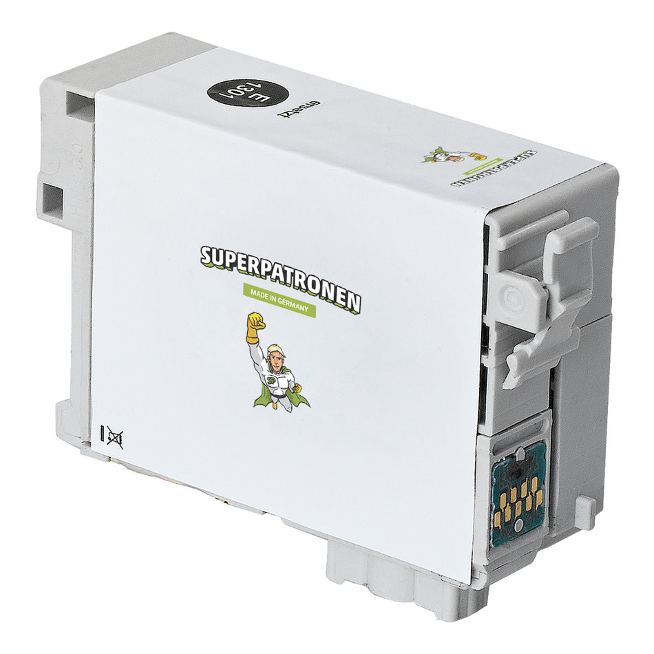Kompatibel für Epson C13T13014010 / T1301 Tintenpatrone schwarz XL, 945 Seiten, Inhalt 32 ml