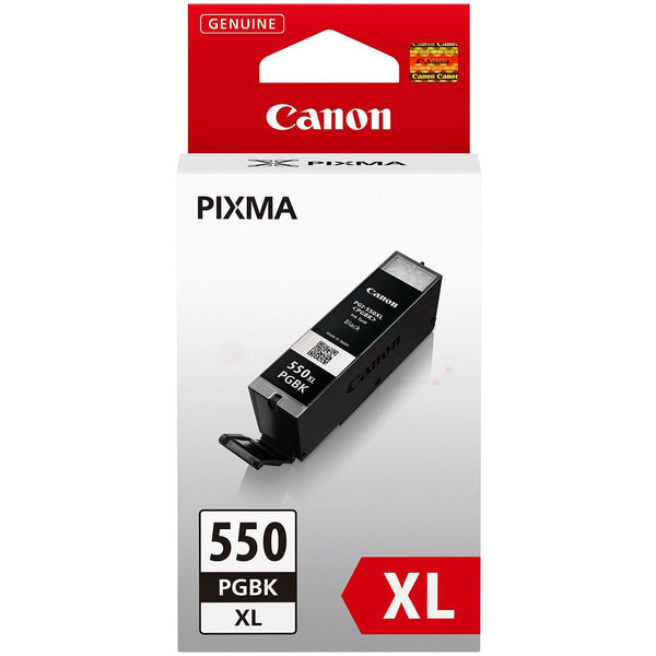 Original Canon 6431B001 / PGI-550 PGBKXL Tintenpatrone schwarz High-Capacity pigmentiert, 500 Seiten, Inhalt 22 ml