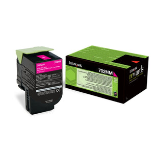 Original Lexmark 702H Toner magenta return program · 3.000 Seiten
