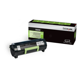 Original Lexmark 502 XXL Toner schwarz return program · 10.000 Seiten