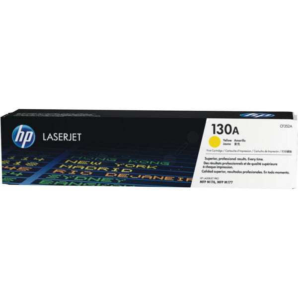 Original HP CF352A / 130A Toner-Kit gelb, 1.000 Seiten