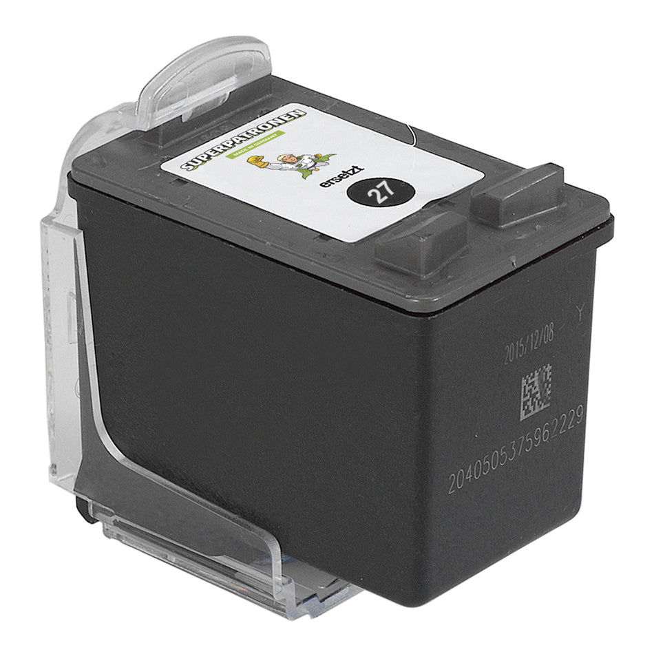 Kompatibel für HP C8727AE / 27 Druckkopfpatrone schwarz, 490 Seiten, Inhalt 19 ml