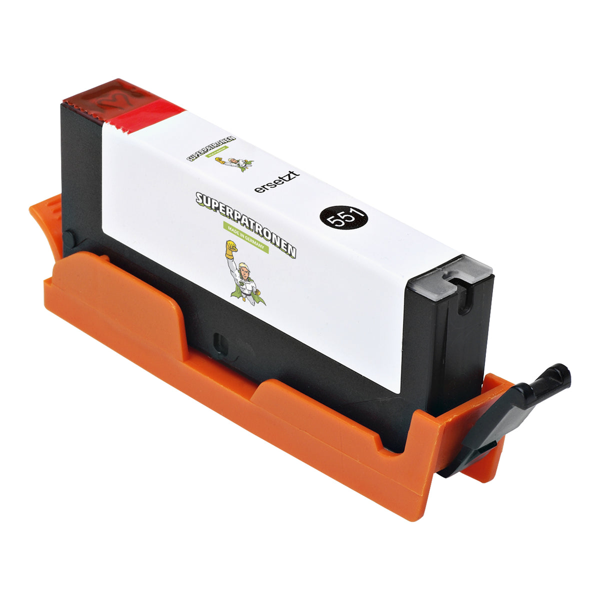 Kompatibel für Canon 6508B001 / CLI-551 BK Tintenpatrone schwarz, 950 Seiten, Inhalt 9 ml