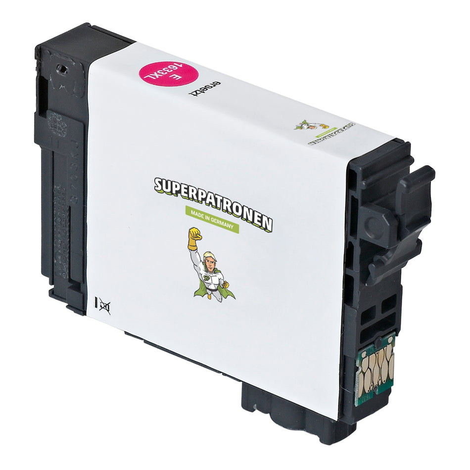 Kompatibel für Epson C13T16334010 / 16XL Tintenpatrone magenta, 450 Seiten, Inhalt 8 ml