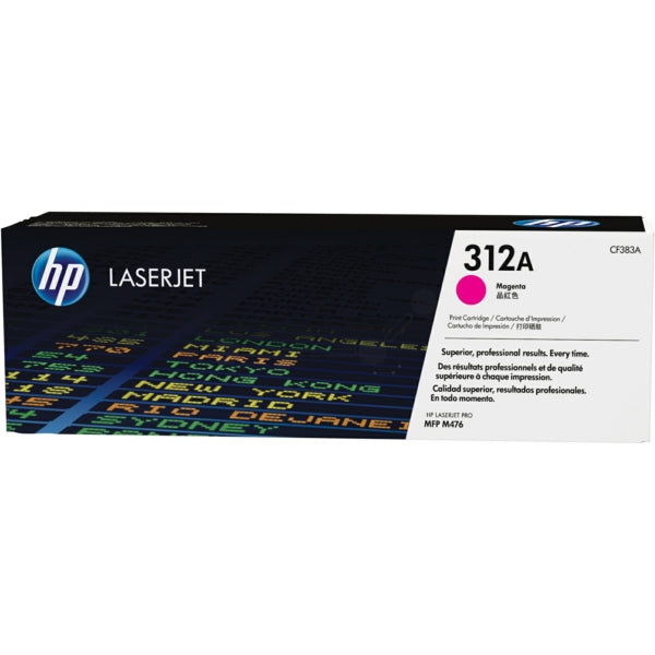 Original HP CF383A / 312A Tonerkartusche magenta, 2.700 Seiten