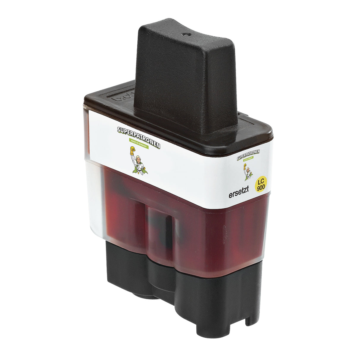 Kompatibel für Brother LC-900Y Tintenpatrone gelb, 950 Seiten, Inhalt 15 ml