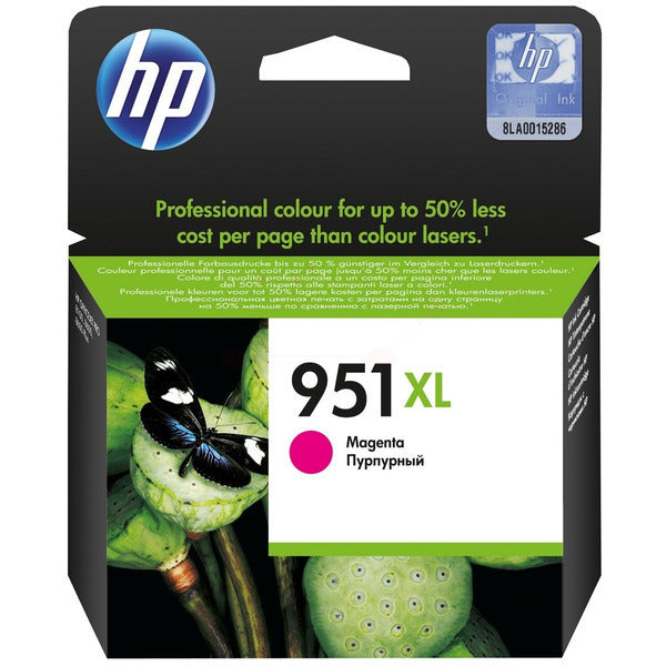 Original HP CN047AE / 951XL Tintenpatrone magenta High-Capacity, 1.500 Seiten, Inhalt 17 ml