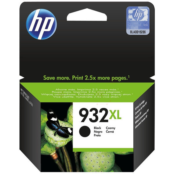 Original HP CN053AE / 932XL Tintenpatrone schwarz High-Capacity, 1.000 Seiten, Inhalt 22,5 ml
