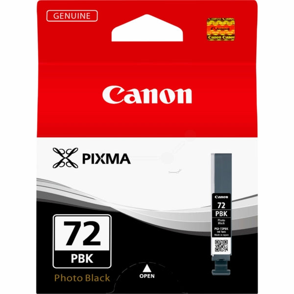 Original Canon 6403B001 / PGI-72 PBK Tintenpatrone schwarz foto, Inhalt 14 ml