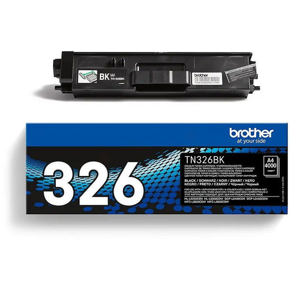 Original Brother TN-326BK Toner-Kit schwarz High-Capacity, 4.000 Seiten