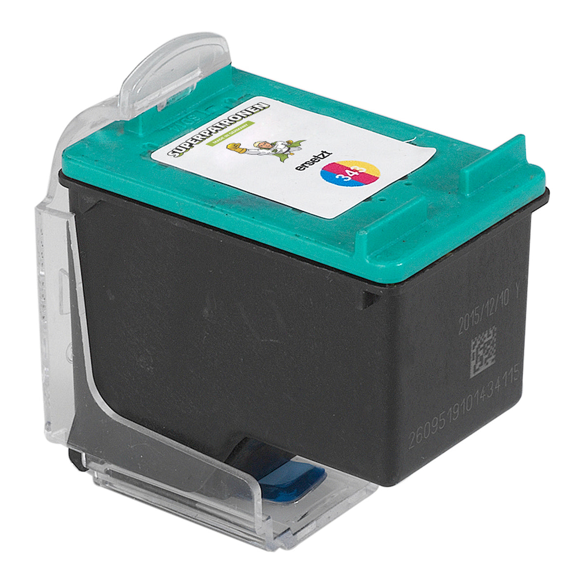 Kompatibel für HP C8766EE / 343 Druckkopfpatrone color, 450 Seiten, Inhalt 19 ml