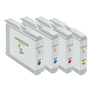 Refill Brother LC-970 Tintenpatrone 4er-Set Bk,C,M,Y