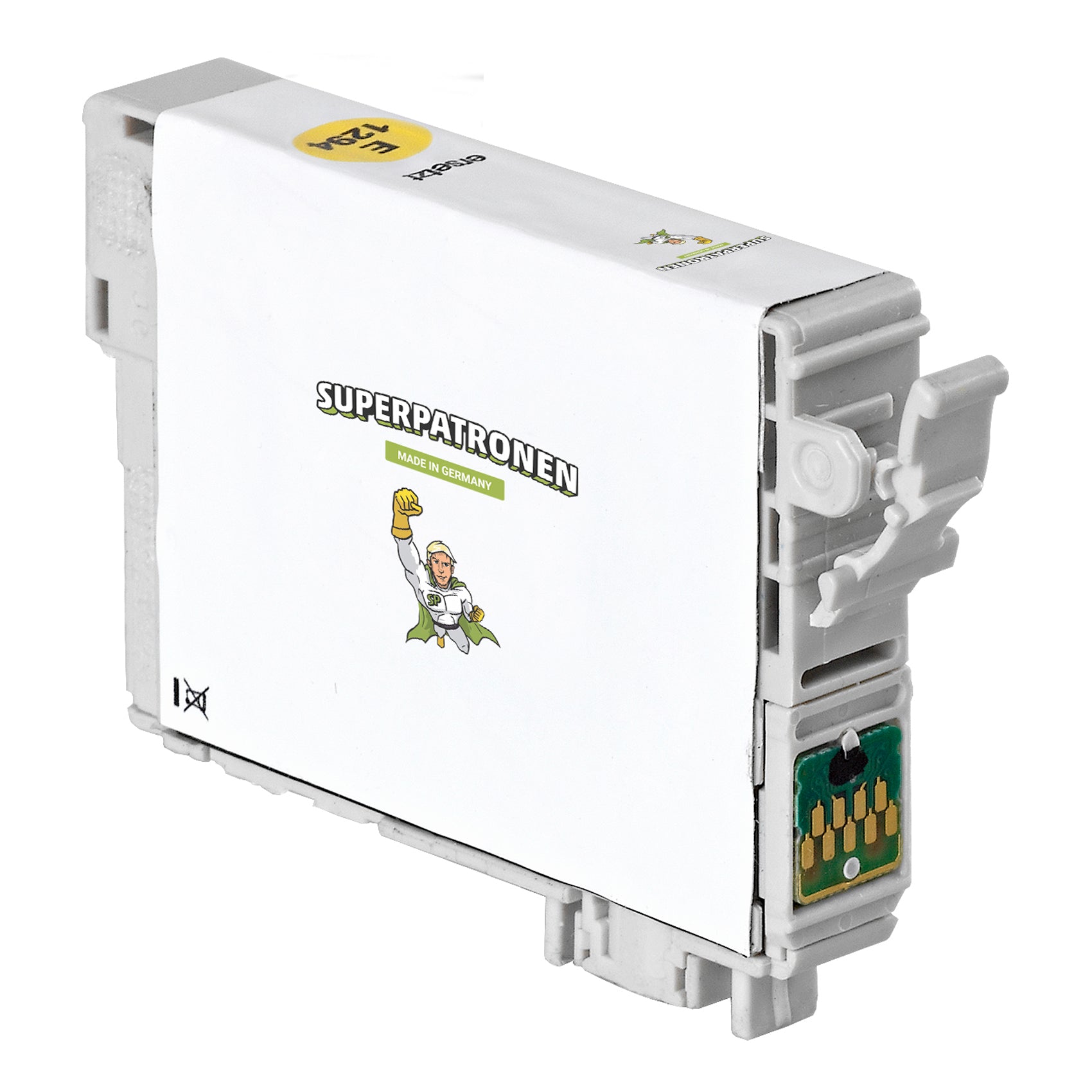 Kompatibel für Epson C13T12944010 / T1294 Tintenpatrone gelb, 515 Seiten, Inhalt 9 ml