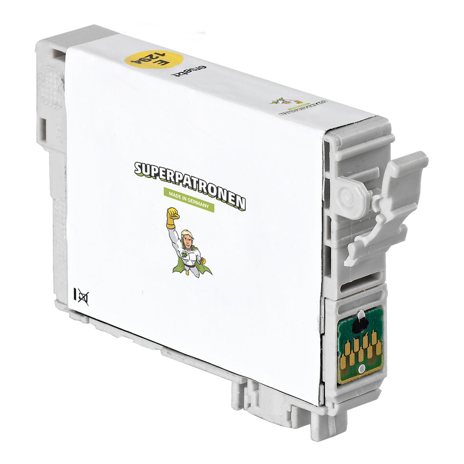 Kompatibel für Epson C13T12944010 / T1294 Tintenpatrone gelb, 515 Seiten, Inhalt 9 ml