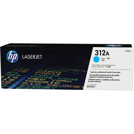 Original HP CF381A / 312A Tonerkartusche cyan, 2.700 Seiten