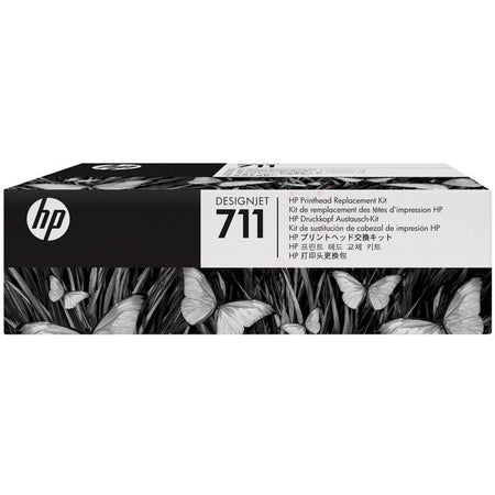 Original HP C1Q10A / 711 Druckkopf + Tintenpatrone Bk,C,M,Y, Inhalt 48 ml, VE=4