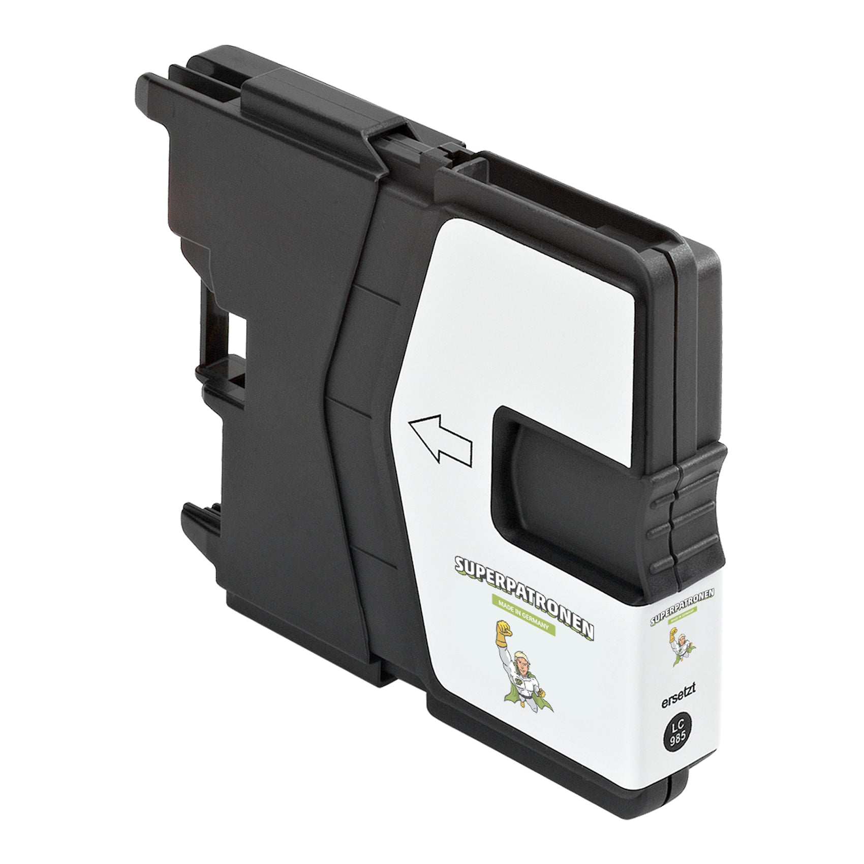 Kompatibel für Brother LC-985BK Tintenpatrone schwarz, 800 Seiten, Inhalt 13 ml