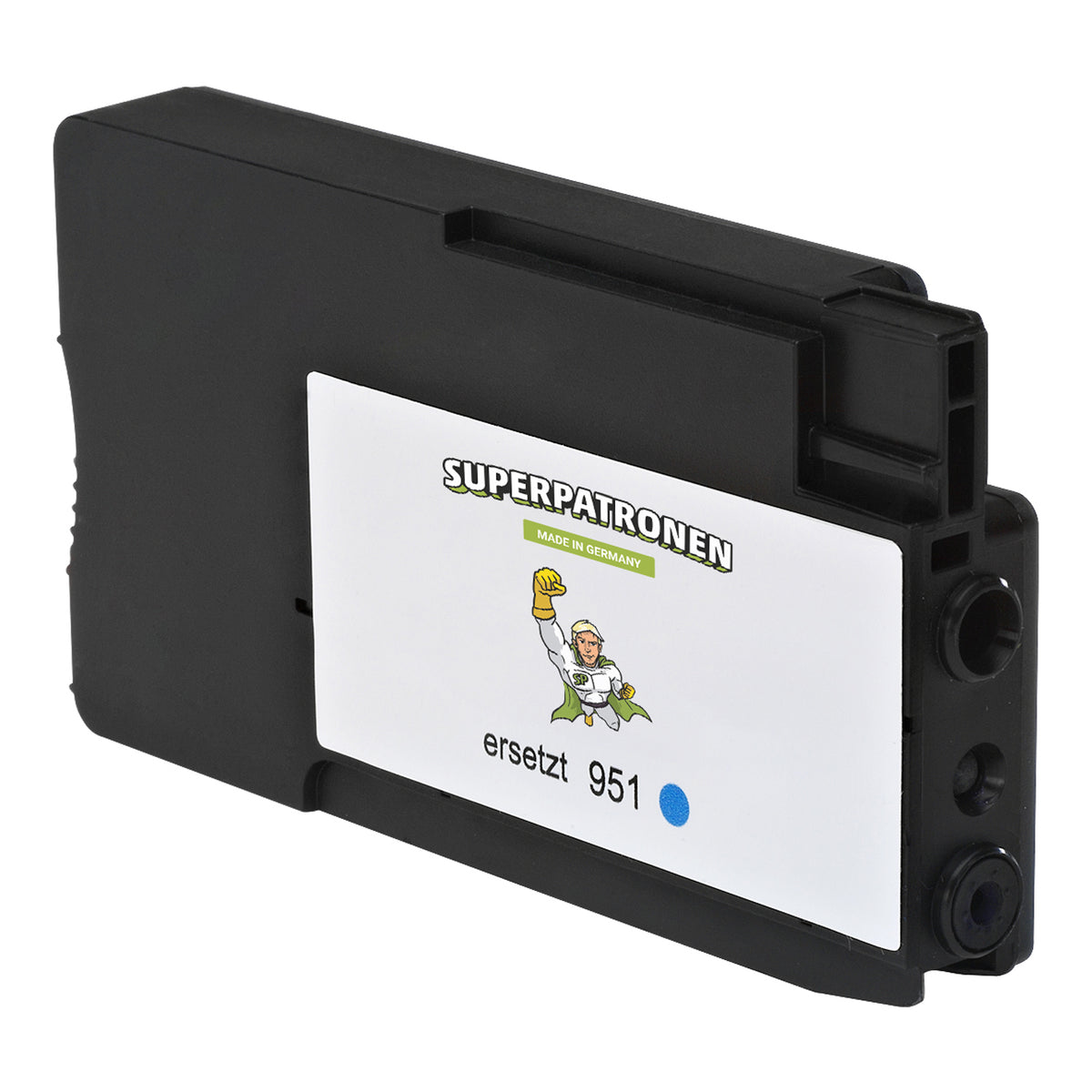 Kompatibel für HP CN046AE / 951XL Tintenpatrone cyan, 1.500 Seiten, Inhalt 23 ml