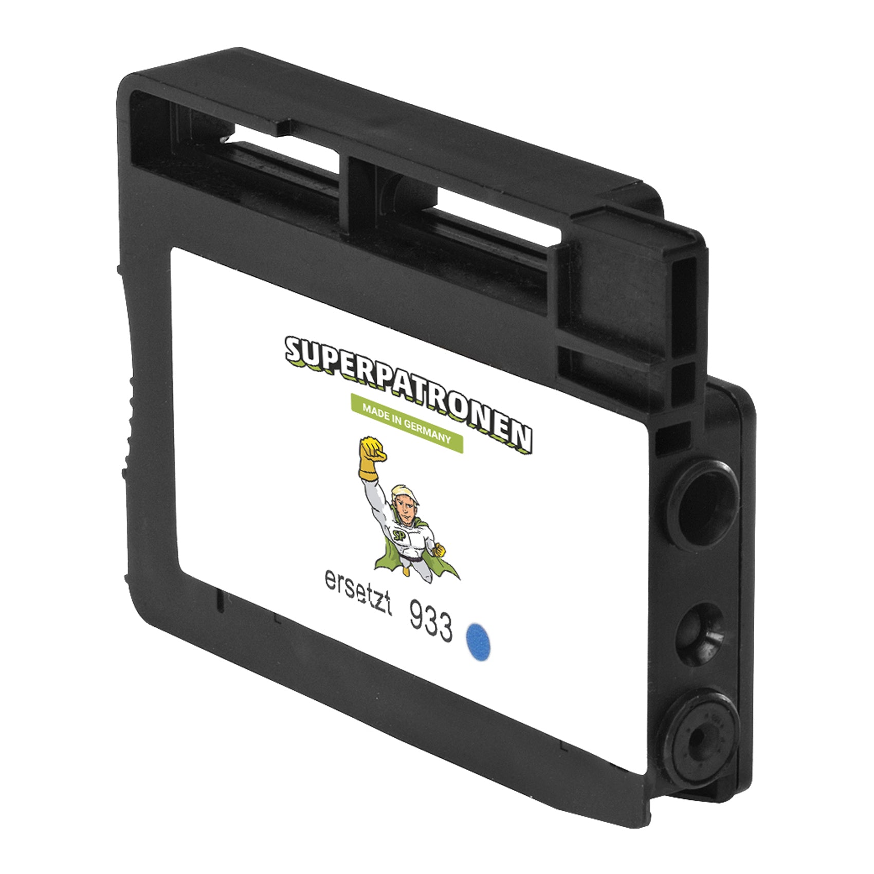 Kompatibel für HP CN054AE / 933XL Tintenpatrone cyan, 825 Seiten, Inhalt 13 ml