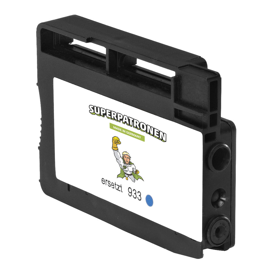 Kompatibel für HP CN054AE / 933XL Tintenpatrone cyan, 825 Seiten, Inhalt 13 ml