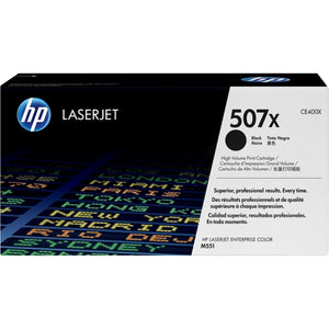 Original HP 507X / CE400X XL Toner schwarz · 11.000 Seiten