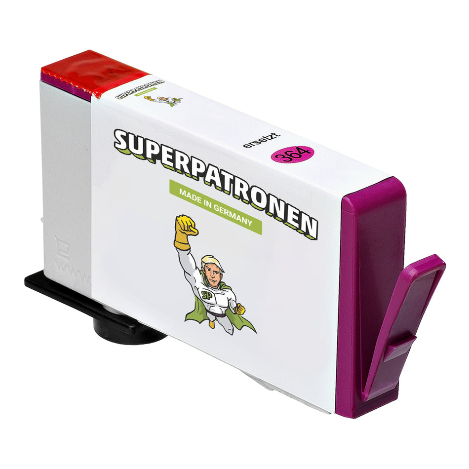 Kompatibel für HP CB324EE / 364XL Tintenpatrone magenta, 750 Seiten, Inhalt 11 ml, VE=4