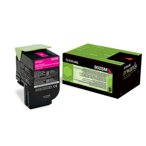 Original Lexmark 802S Toner magenta return program · 2.000 Seiten