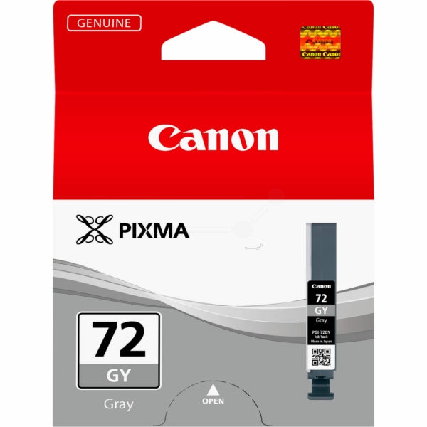 Original Canon 6409B001 / PGI-72 GY Tintenpatrone grau, Inhalt 14 ml