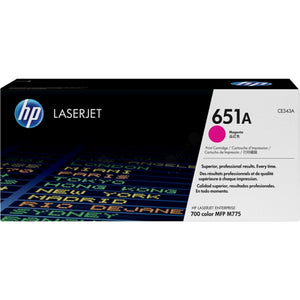 Original HP 651A / CE343A Toner magenta · 16.000 Seiten
