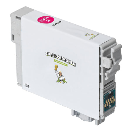 Kompatibel für Epson C13T12834011 / T1283 Tintenpatrone magenta, 140 Seiten, Inhalt 7,5 ml