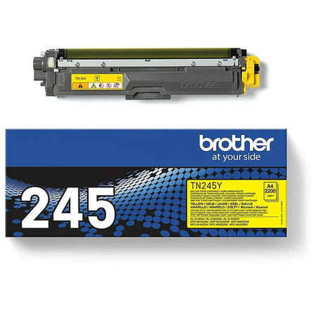 Original Brother TN-245Y Toner-Kit gelb High-Capacity, 2.200 Seiten