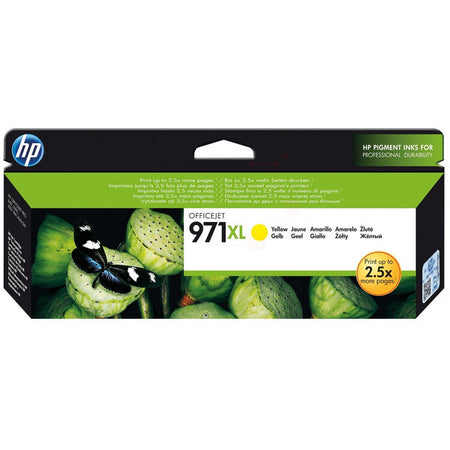 Original HP CN628AE / 971XL Tintenpatrone gelb High-Capacity, 6.600 Seiten, Inhalt 83 ml