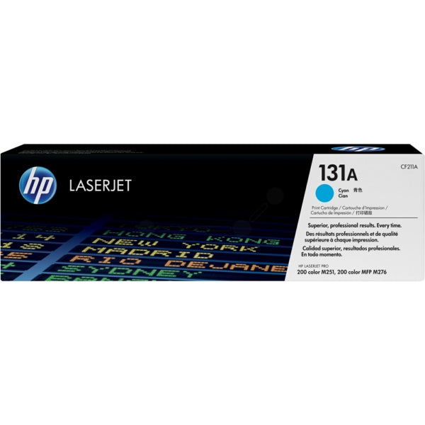 Original HP CF211A / 131A Tonerkartusche cyan, 1.800 Seiten