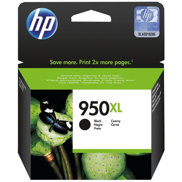 Original HP CN045AE / 950XL Tintenpatrone schwarz High-Capacity, 2.300 Seiten, Inhalt 53 ml