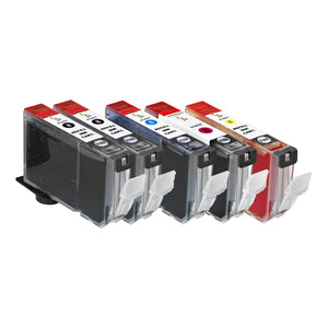 Refill Canon CLI-8 & PGI-5 Tintenpatrone 5er-Set Bk,PBk,C,M,Y