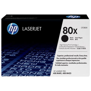 Original HP 80X / CF280X Toner schwarz High-Capacity · 6.900 Seiten