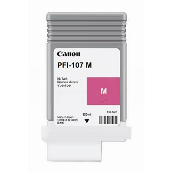 Original Canon 6707B001 / PFI-107 M Tintenpatrone magenta, Inhalt 130 ml