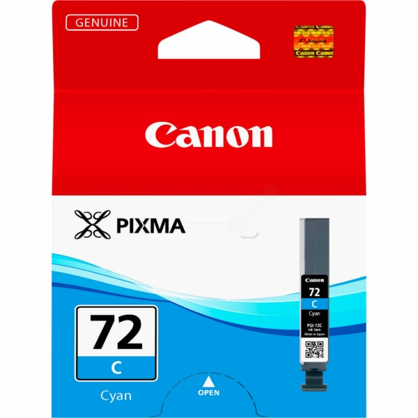 Original Canon 6404B001 / PGI-72 C Tintenpatrone cyan, Inhalt 14 ml