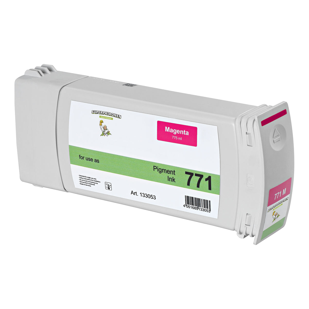 Kompatibel für HP CE039A / 771 Tintenpatrone magenta, Inhalt 775 ml