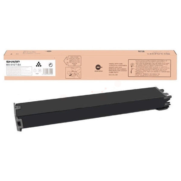 Original Sharp MX-61GTBA Toner schwarz High-Capacity, 40.000 Seiten