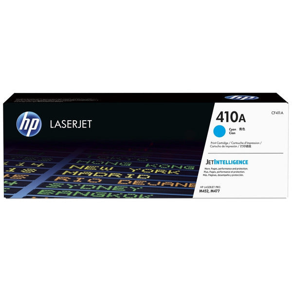 Original HP CF411A / 410A Tonerkartusche cyan, 2.300 Seiten
