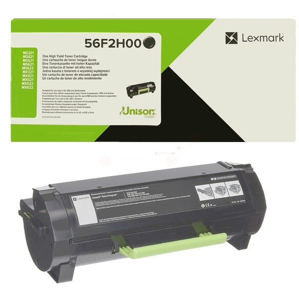 Original Lexmark 56F2H00 Toner-Kit High-Yield return program, 15.000 Seiten
