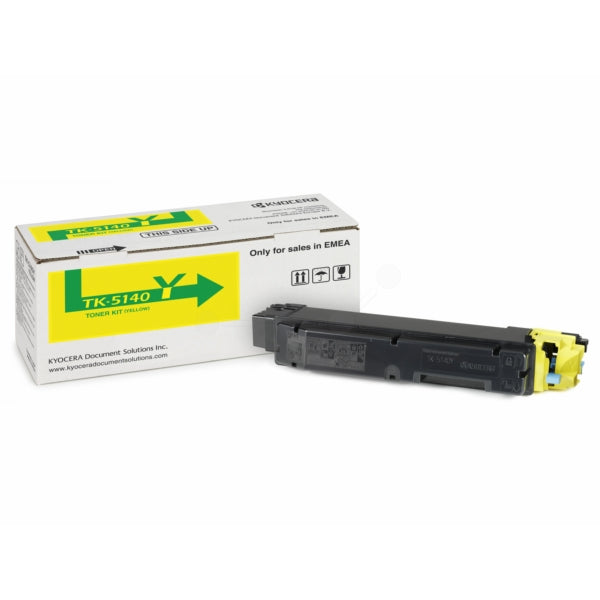 Original Kyocera 1T02NRANL0 / TK-5140 Y Toner-Kit gelb, 5.000 Seiten